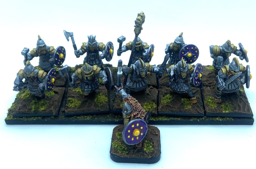 North Star plastic Dwarf Warriors