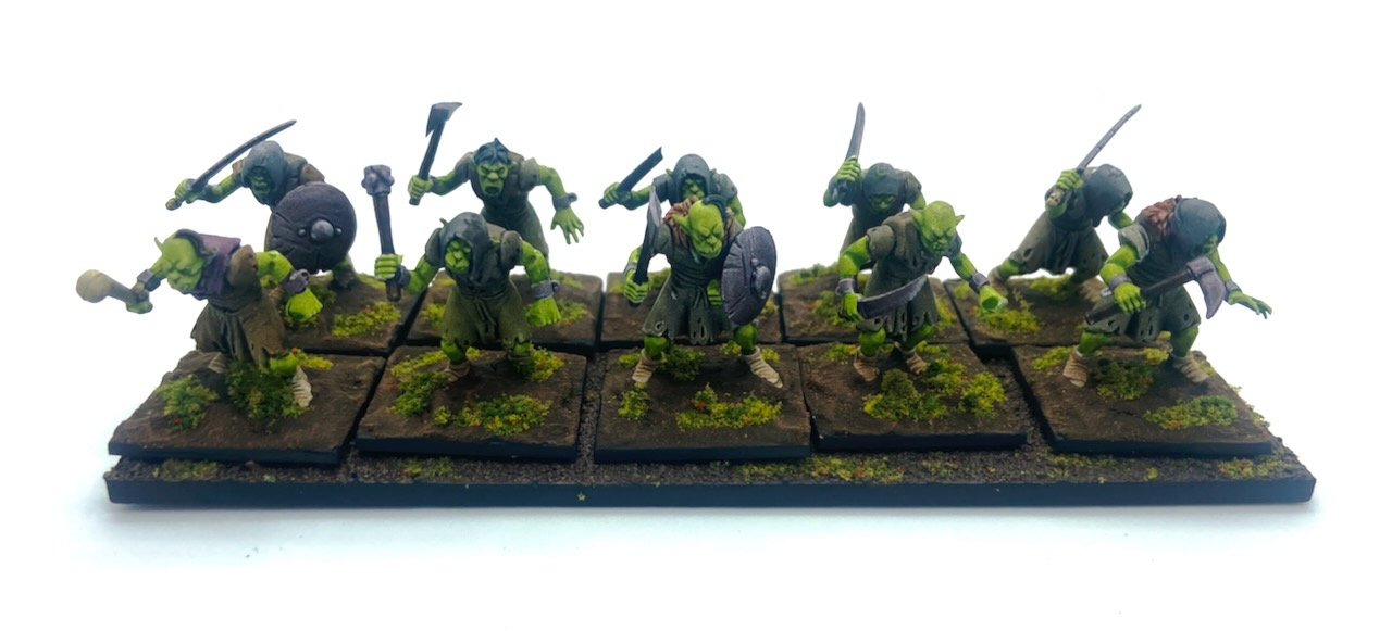 Goblin Slaves with hand weapons