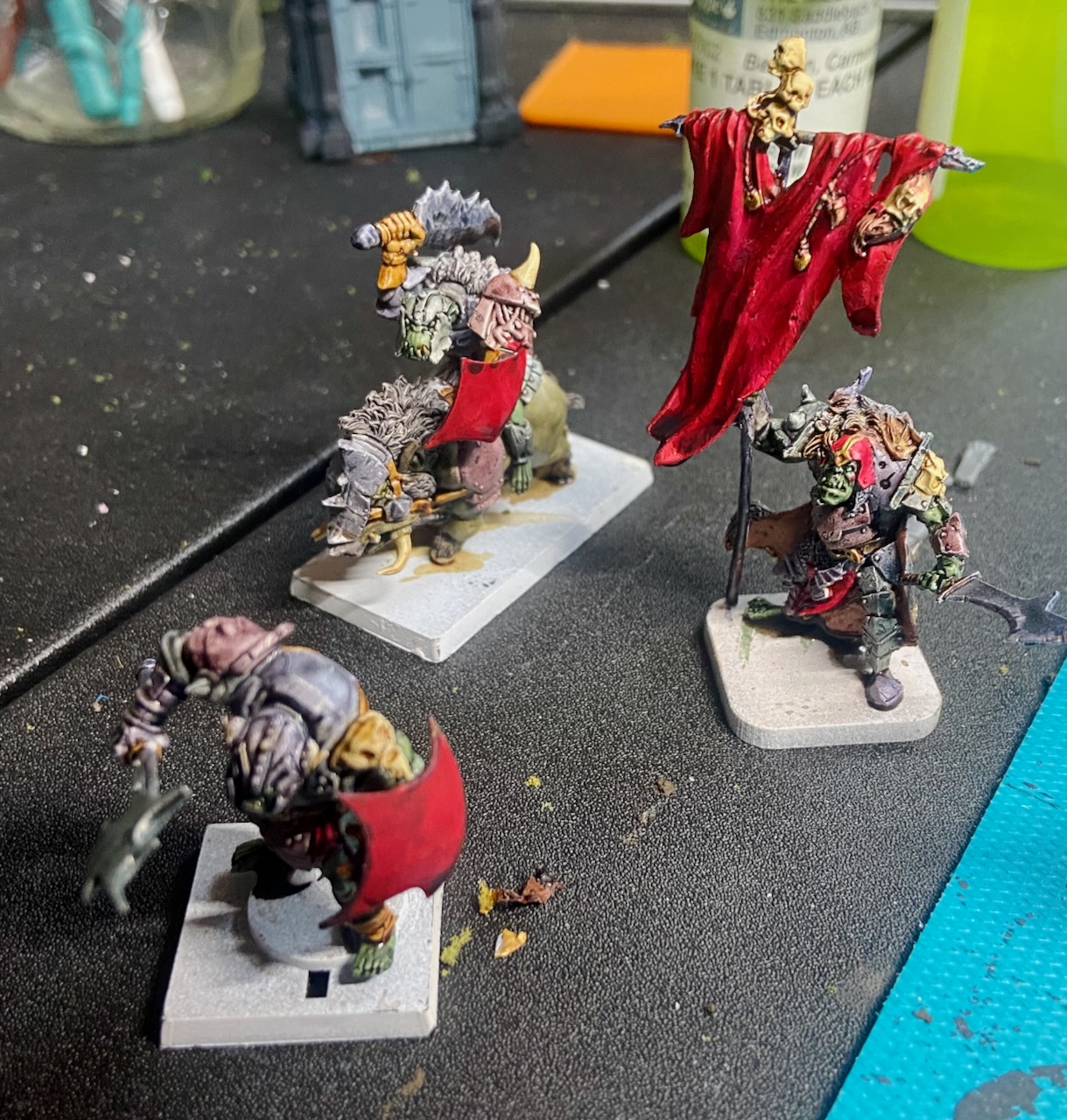 Three Orc Characters