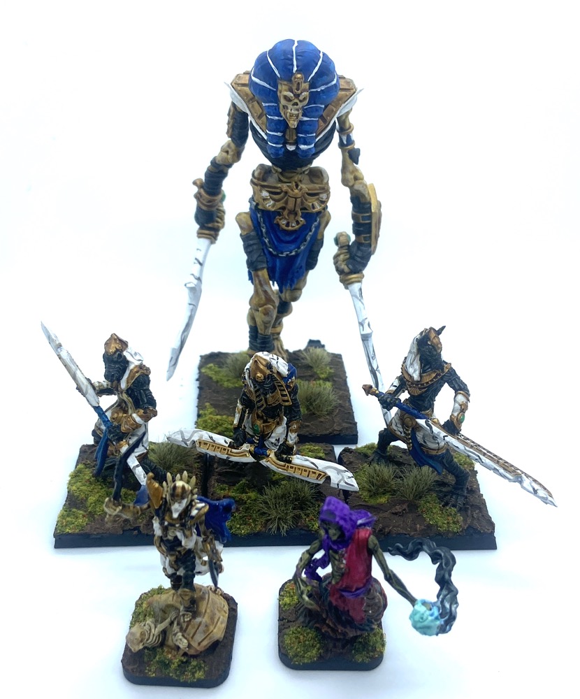 Skeleton spears