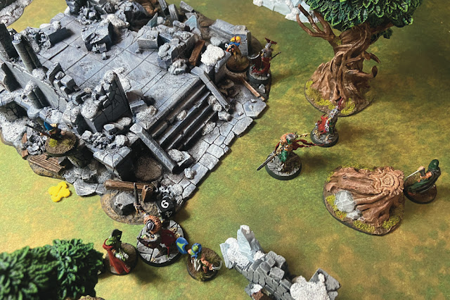 The game at the end of turn 3