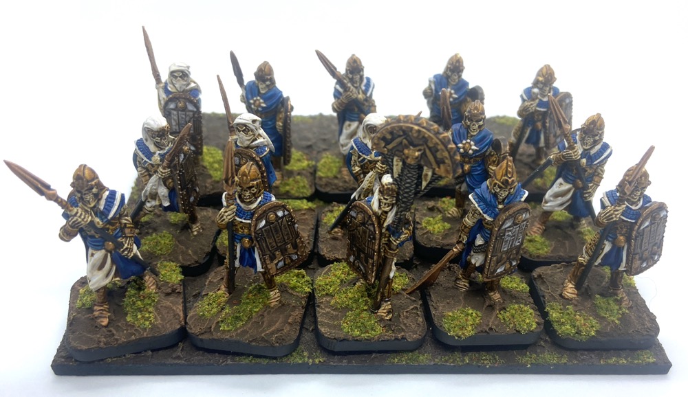 Skeleton spears