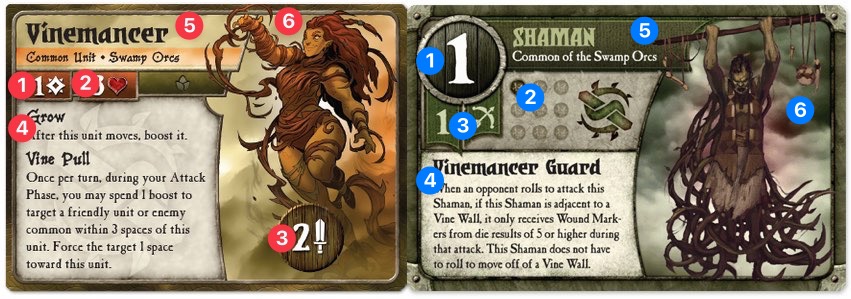 Comparing the two Vinemancer cards