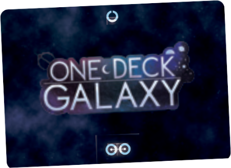 The card back from One Deck Galaxy